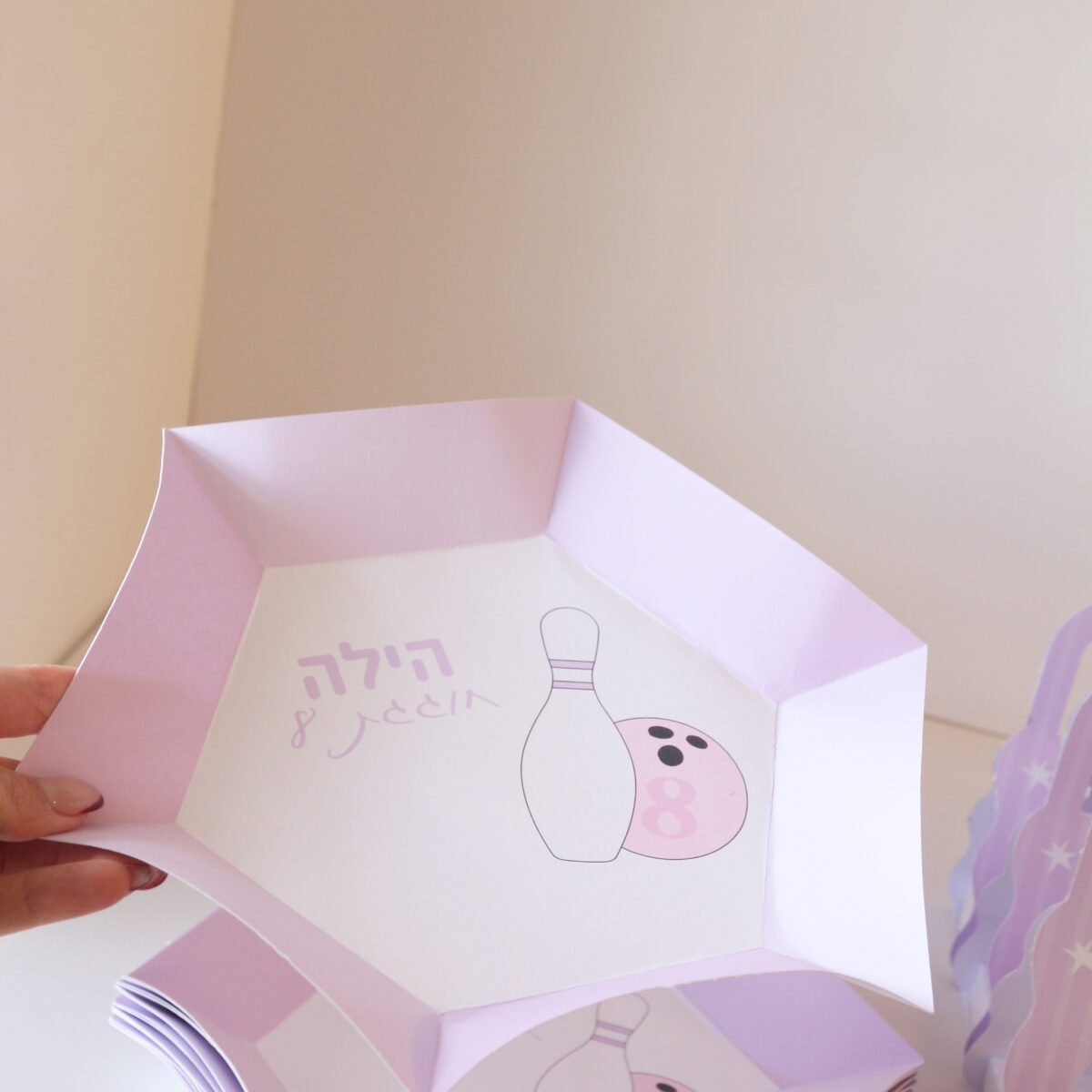 פריסת צלחת משושה